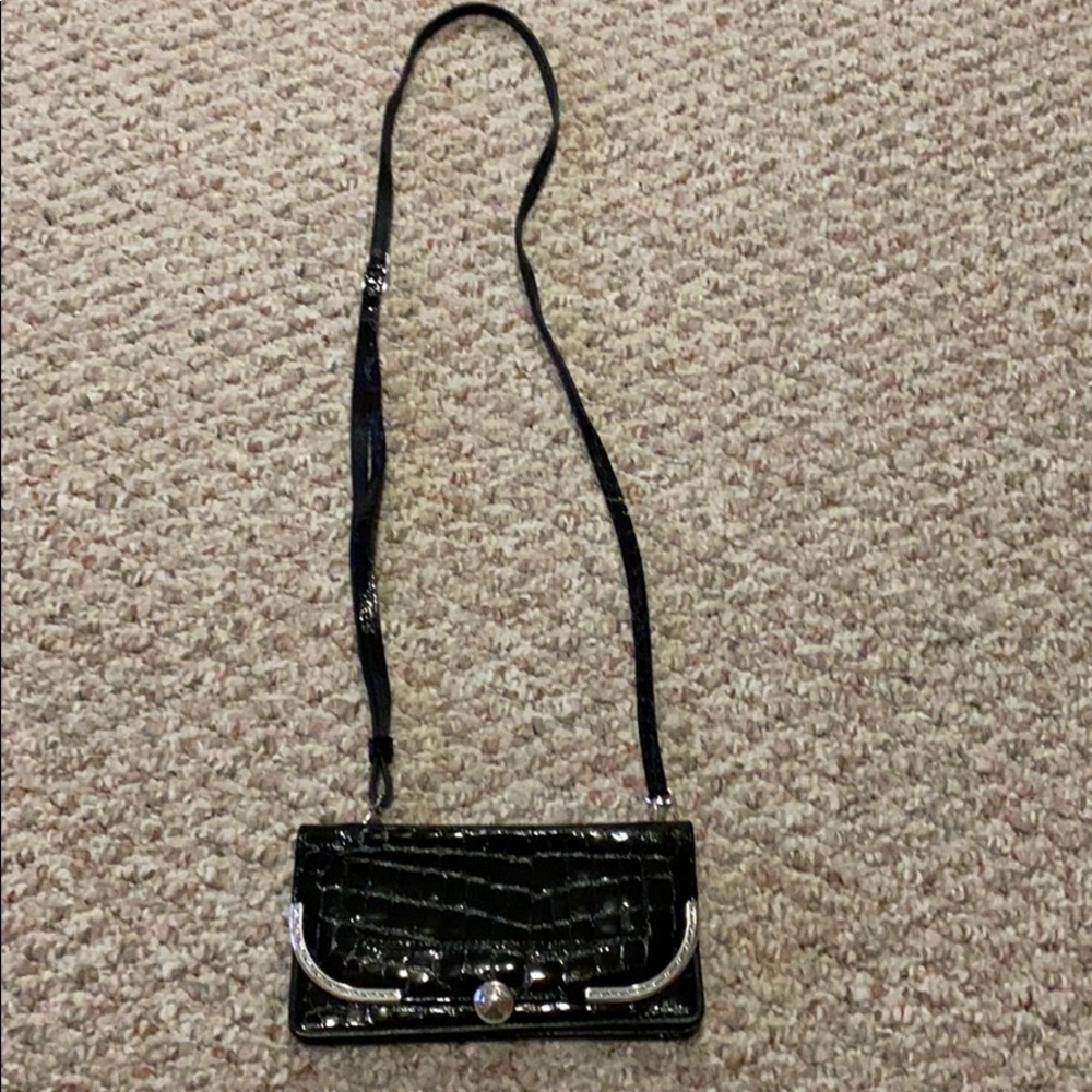 Brighton Multi compartment crossbody slim wallet